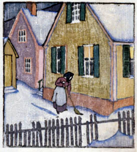 Maud Hunt Squire, Sweeping the Snow