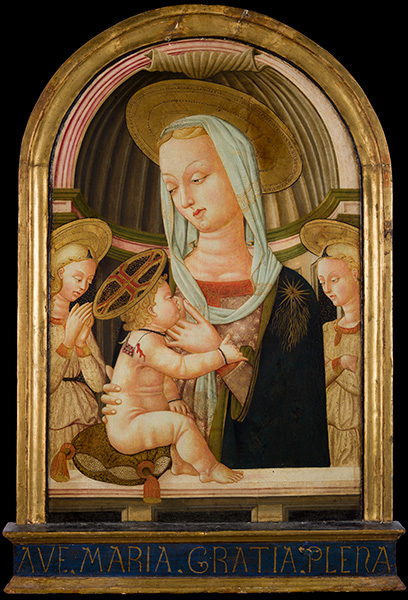 Neri di Bicci, Madonna with Child, 1400s, oil on panel